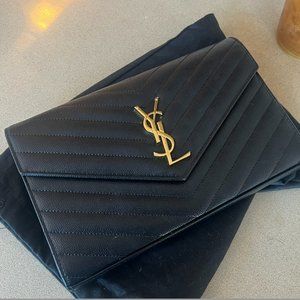 Yves Saint Laurent Black Crossbody Bag